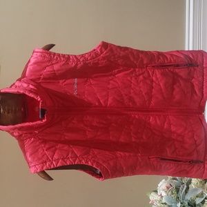 XL Columbia omni-heat red vest